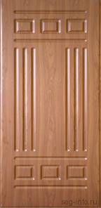 Ламинированные панели МДФ для металлических дверей Классика